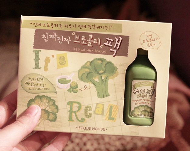 Pamper Night: Etude House It’s Real Broccoli Pack Review