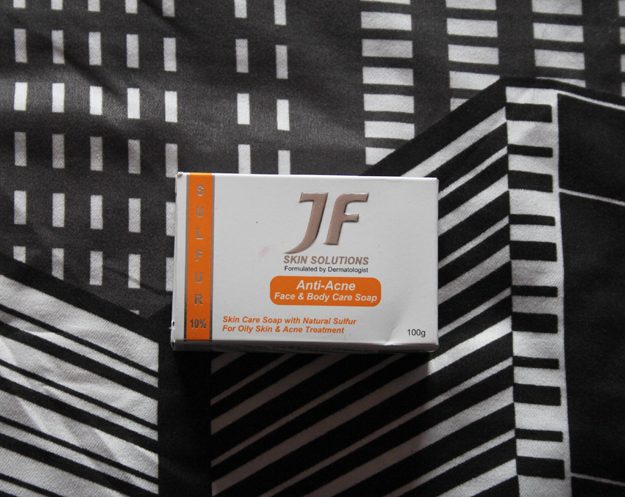 JF Skin Solutions Anti-Acne Soap Review