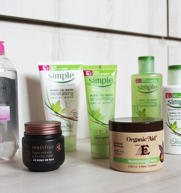 Drugstore Skincare Routine | Sensitive and Dry Skin